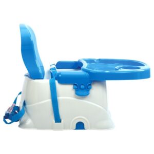 Mee Mee 2-in-1 Infant and Toddler Booster Seat - Blue-0