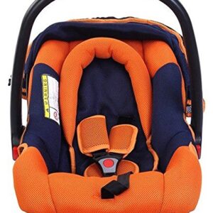 Mee Mee Car Seat Cum Carry Cot - Orange N Blue-356