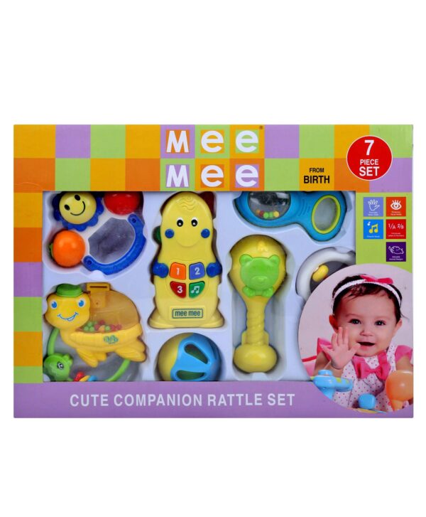 Mee Mee Musical Rattles - 7 Pieces-0