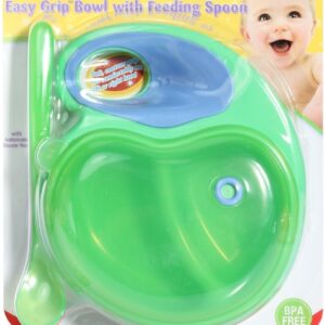 Nuby Microwave Free Mothers Bowl & Spoon - Color May Vary-2650
