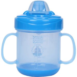 Mee Mee Twin Handle Non Spill Cup - Blue-0