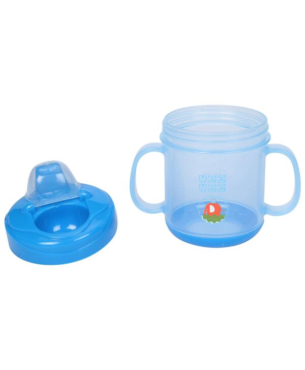 Mee Mee Twin Handle Non Spill Cup - Blue-465