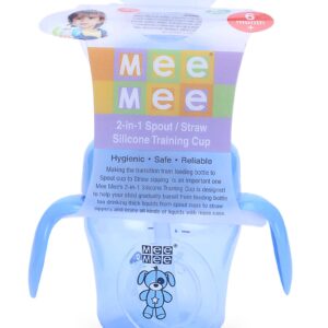 Mee Mee Straw Training Cup Blue - 150 ml-719