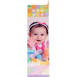 Mee Mee Large Size Glass Feeding Bottle Pink - 240 ml-0