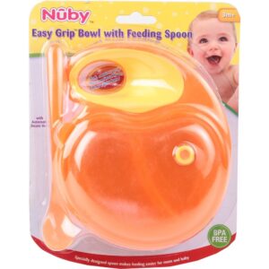 Nuby Microwave Free Mothers Bowl & Spoon - Color May Vary-2651