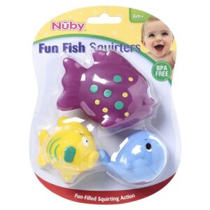 Nuby Bath Squirters - Colours may vary-0