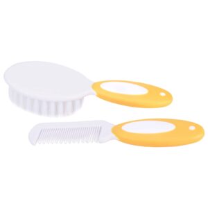 Mee Mee Soft Grip Brush And Comb Set - Orange-662