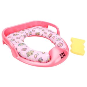 Mee Mee Cushioned Potty Seat With Handles - Pink-516