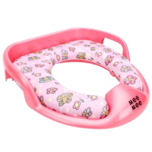 Mee Mee Cushioned Potty Seat With Handles - Pink-0