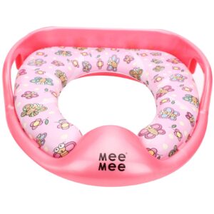 Mee Mee Cushioned Potty Seat With Handles - Pink-522