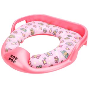 Mee Mee Cushioned Potty Seat With Handles - Pink-517