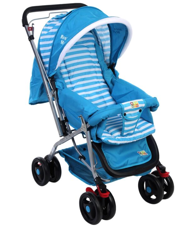 Mee Mee Stroller - Blue-0