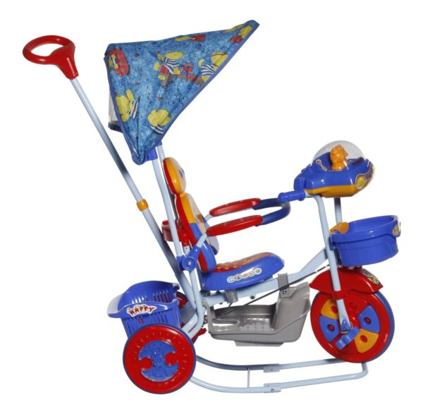 Mee Mee Lets Explore Tricycle with Canopy Blue - BT-860 A-379