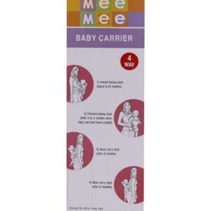 Mee Mee Four Way Baby Carrier - Red-389