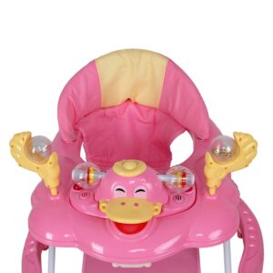 Harry & Honey Musical Baby Walker - Pink-2702