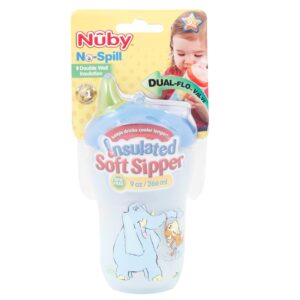 Nuby Insulated Soft Sipper 210 ml - Color & Design May Vary-2577