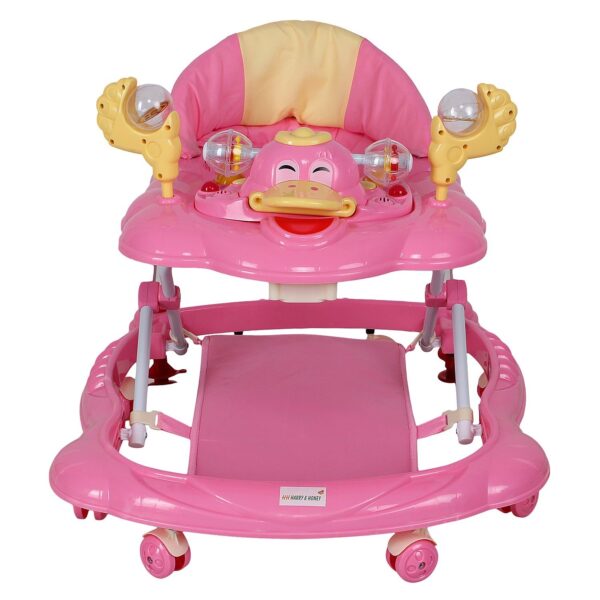 Harry & Honey Musical Baby Walker - Pink-2700