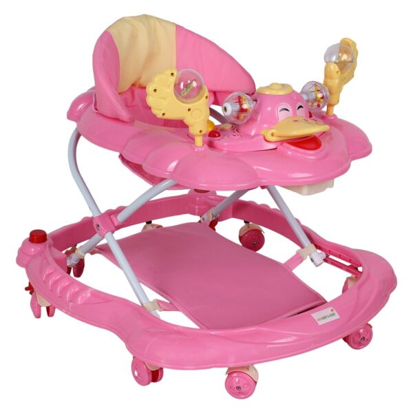 Harry & Honey Musical Baby Walker - Pink-0