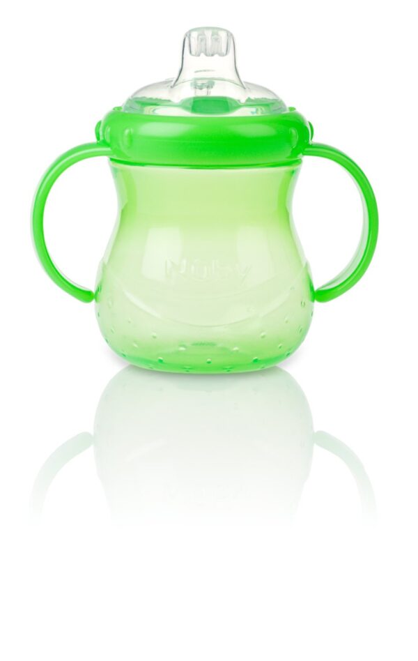 Nuby 210ml 2 Handle Grip-n-sip Cup - Colors May Vary-2565