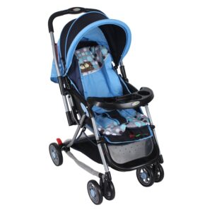 Harry and Honey Baby Stroller KGD8808 - Blue-0