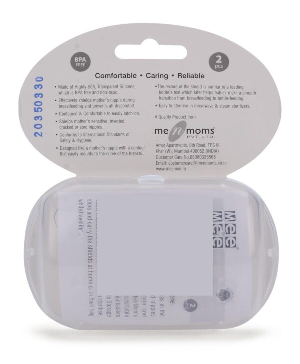 Mee Mee Protective Nipple Shield Small - 2 Pieces-437