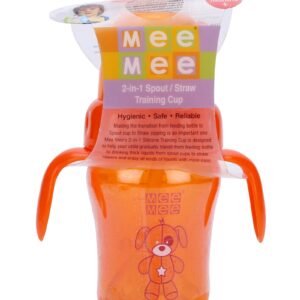 Mee Mee Straw Sipper Cup Orange - 210 ml-721