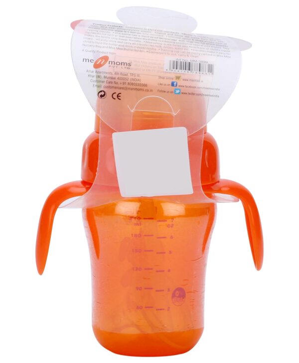 Mee Mee Straw Sipper Cup Orange - 210 ml-722