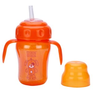 Mee Mee Straw Sipper Cup Orange - 210 ml-723