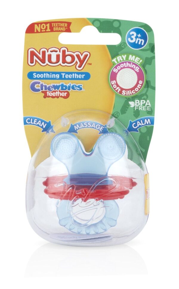 Nuby Chewbies Silicone Teether --2620