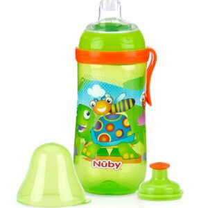 Nuby 360 ml Busy Sipper Free Flow - Color & Print May Vary-2567