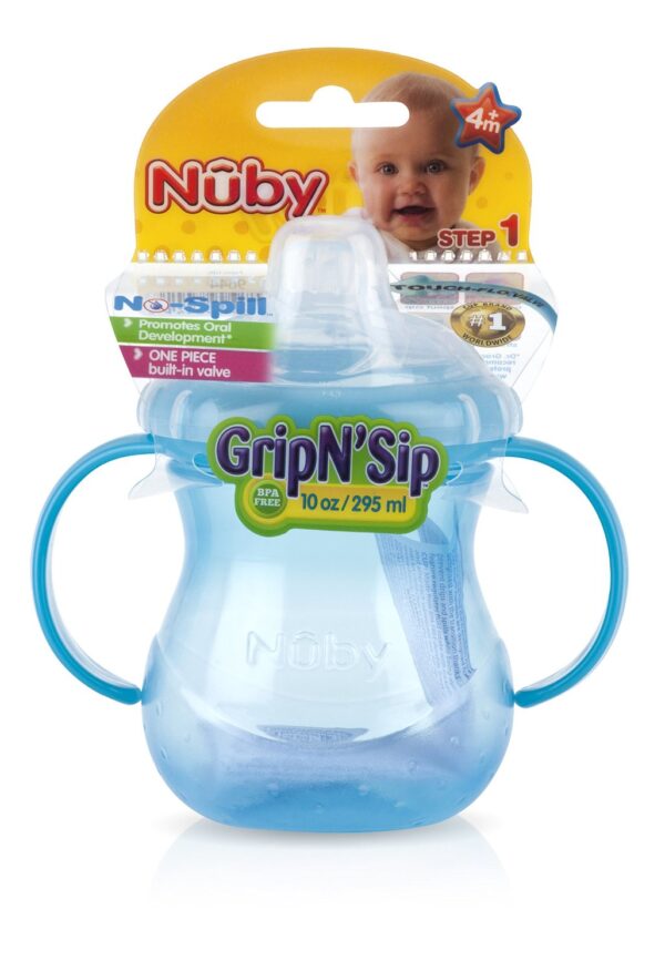 Nuby 210ml 2 Handle Grip-n-sip Cup - Colors May Vary-2561