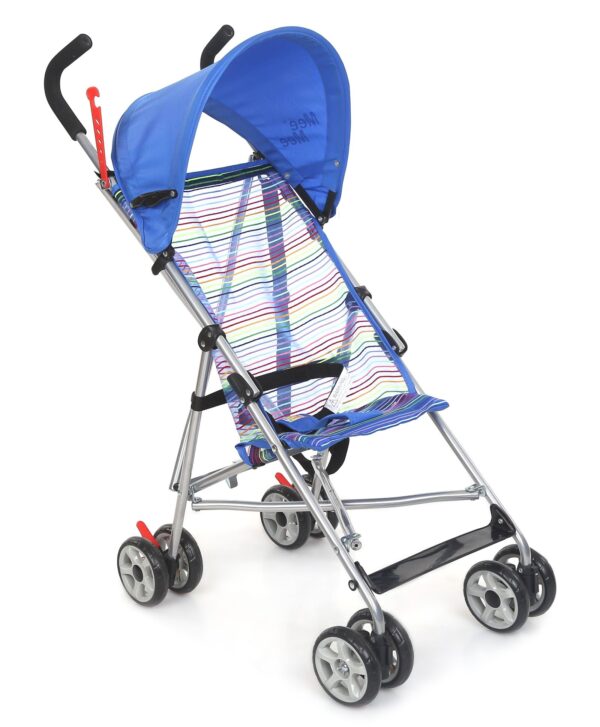 Mee Mee MM8378 Baby Stroller - Blue-0