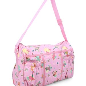 Mee Mee Nursery Bag Animal Print - Pink-0