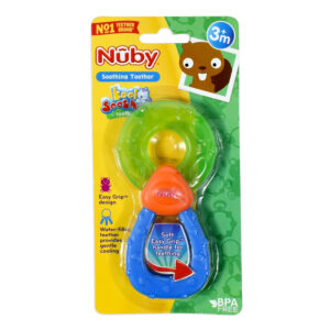 Nuby Water Filled Soothing Teether - Blue/Green-0