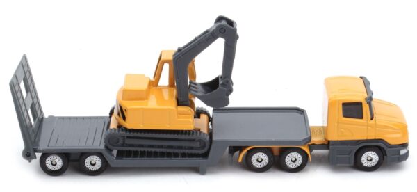 Siku Funskool Low Load and Excavator- Yellow-3466