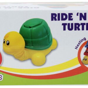 Giggles Ride n Hide Turtles - Multicolor-3902