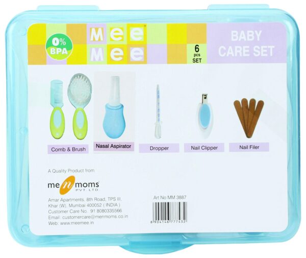 Mee Mee Baby Care Grooming Set Of 6 Pcs-3816