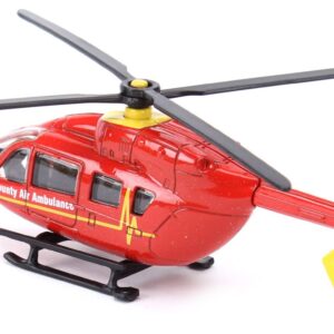 Siku Funskool Country Air Ambulance Helicopter - Red-3420