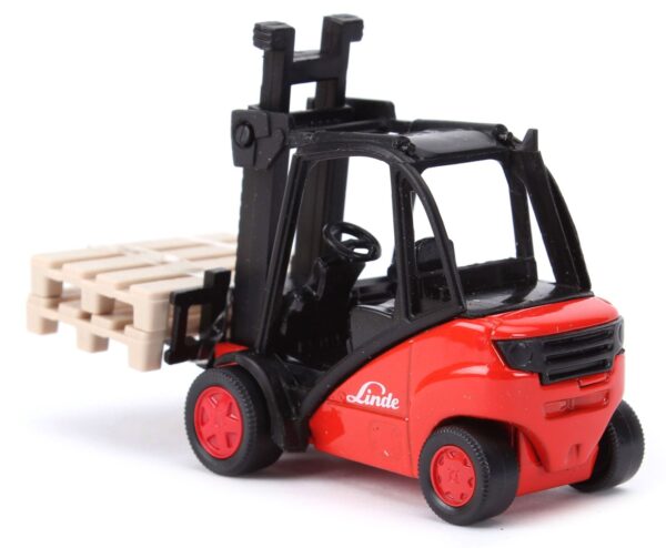 Siku Funskool Forklift Truck - Red And Black-3456