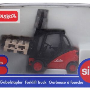 Siku Funskool Forklift Truck - Red And Black-3458