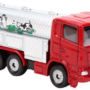 Siku Funskool Milk Collecting Truck - Silver And Red-0