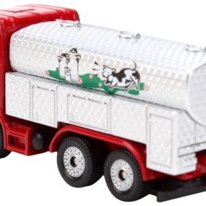 Siku Funskool Milk Collecting Truck - Silver And Red-3535