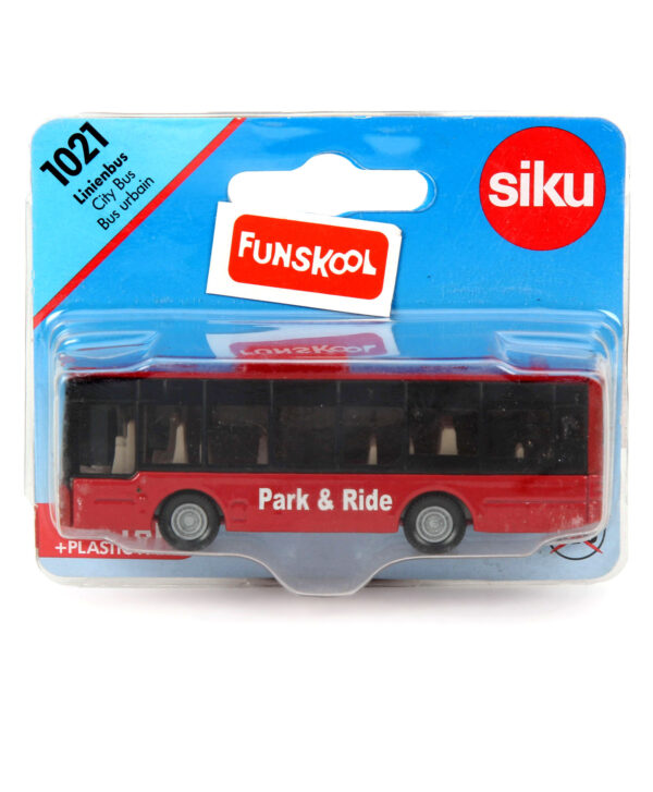 Siku Funskool City Bus - Red-3373