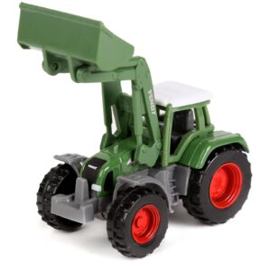 Siku Die Cast Fendt Tractor With front Loader - Green-3411