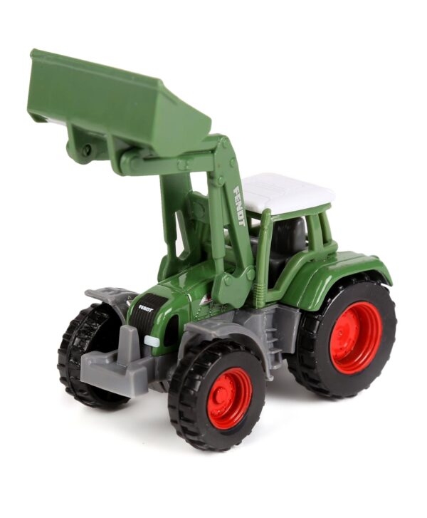 Siku Die Cast Fendt Tractor With front Loader - Green-3411