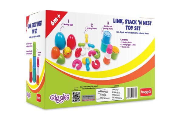 Giggles Link - Stack and Nest Toy Set-3631