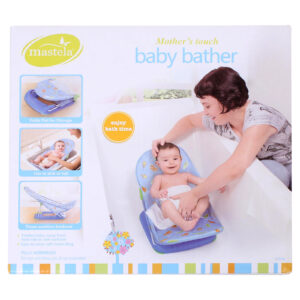 Mastela Baby Bather Sea Animals Print - Blue-3670