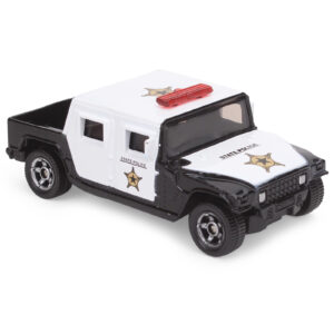 Funskool Siku State Police Pick Up Car - Black and White-0