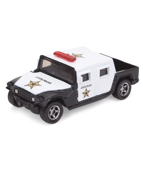 Funskool Siku State Police Pick Up Car - Black and White-3350