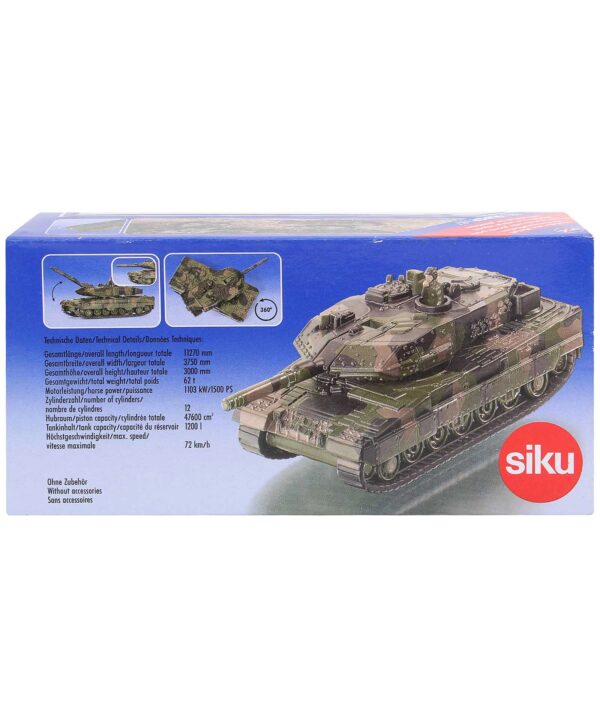 Siku Battke Tank Camouflage Print - Green-3304